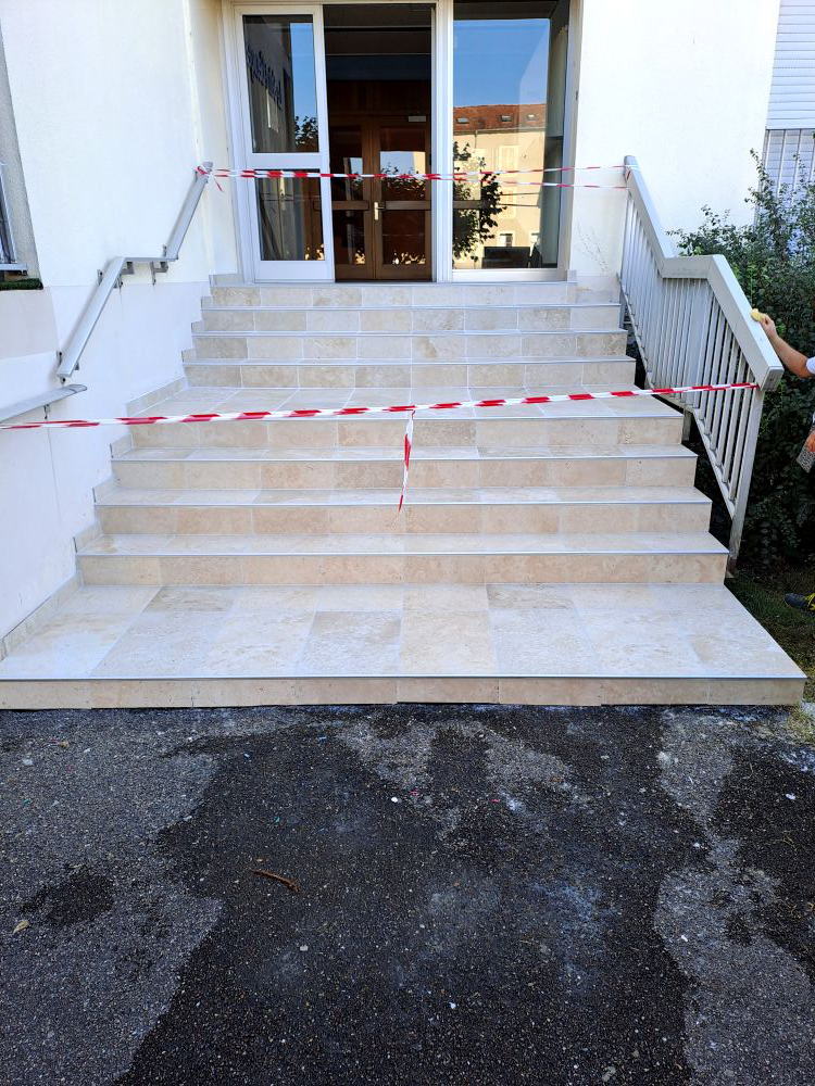 Rénovation escalier extérieur