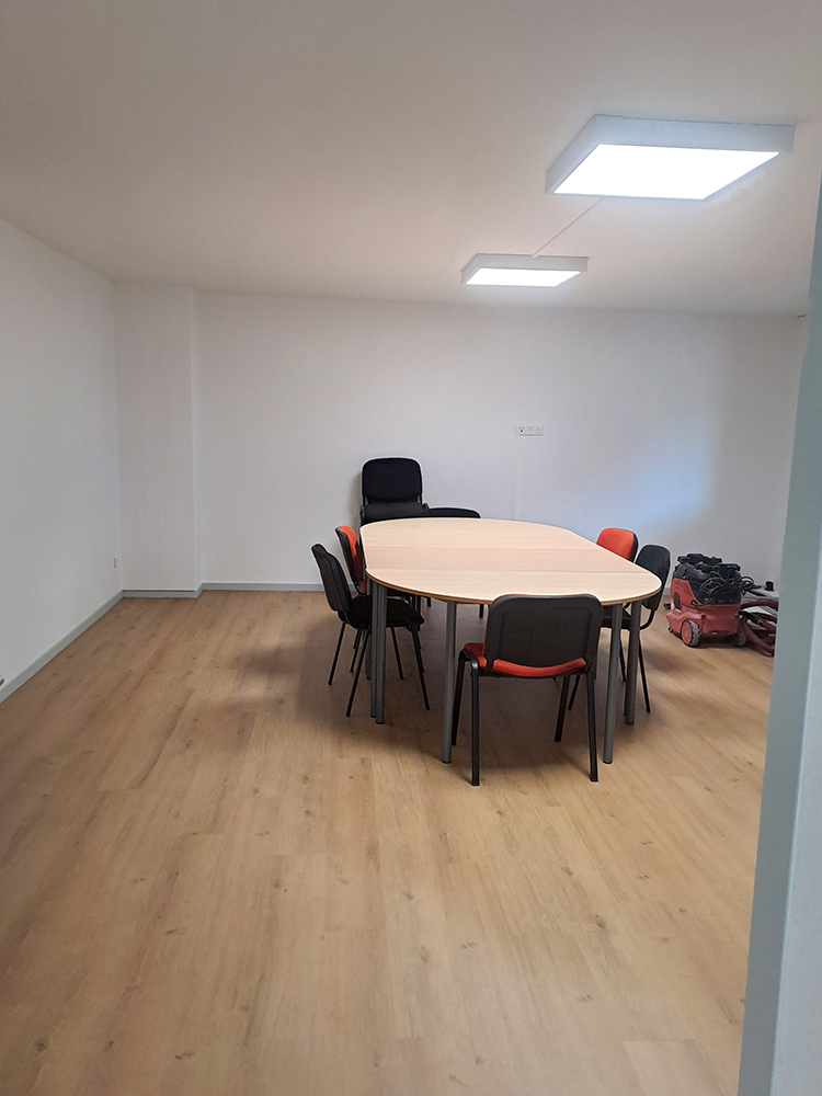 Aménagement salle de réunion
